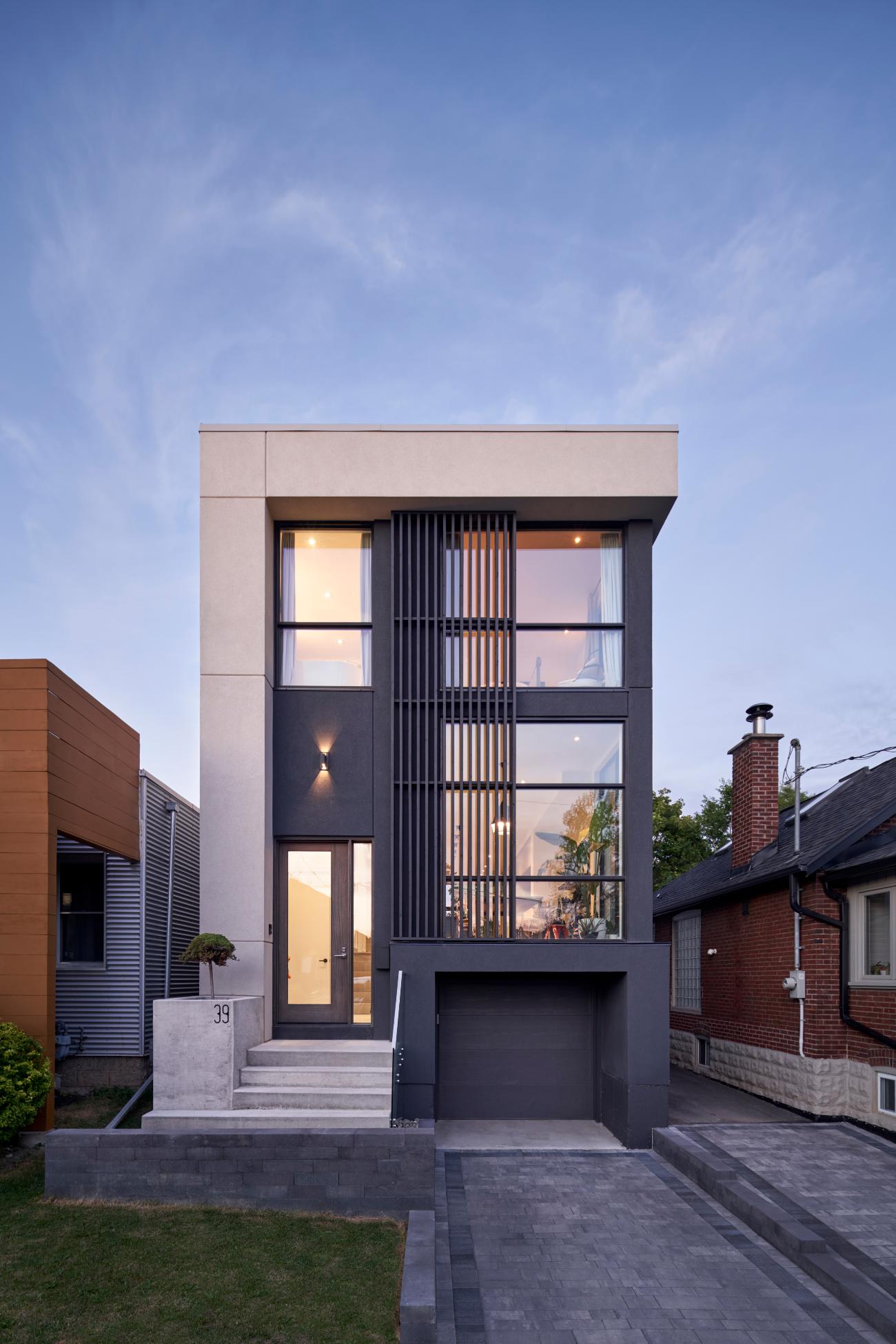 three-storey home in Toronto