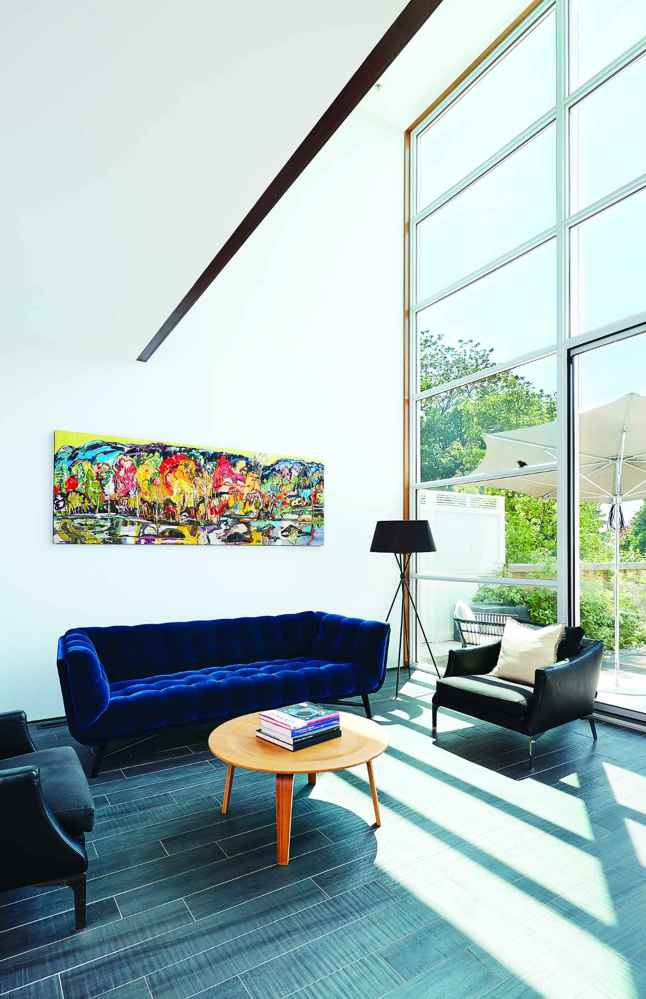 modern split-level - Wallman Architects