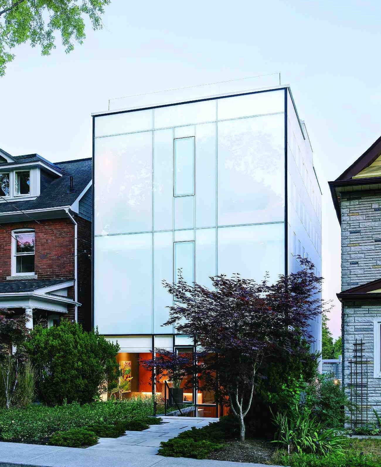 modern split-level - Wallman Architects