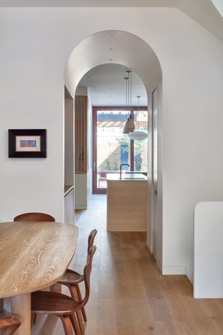 kitchen sightline - Flow House