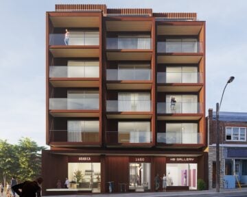 Gairloch Grain Timber Building in Toronto