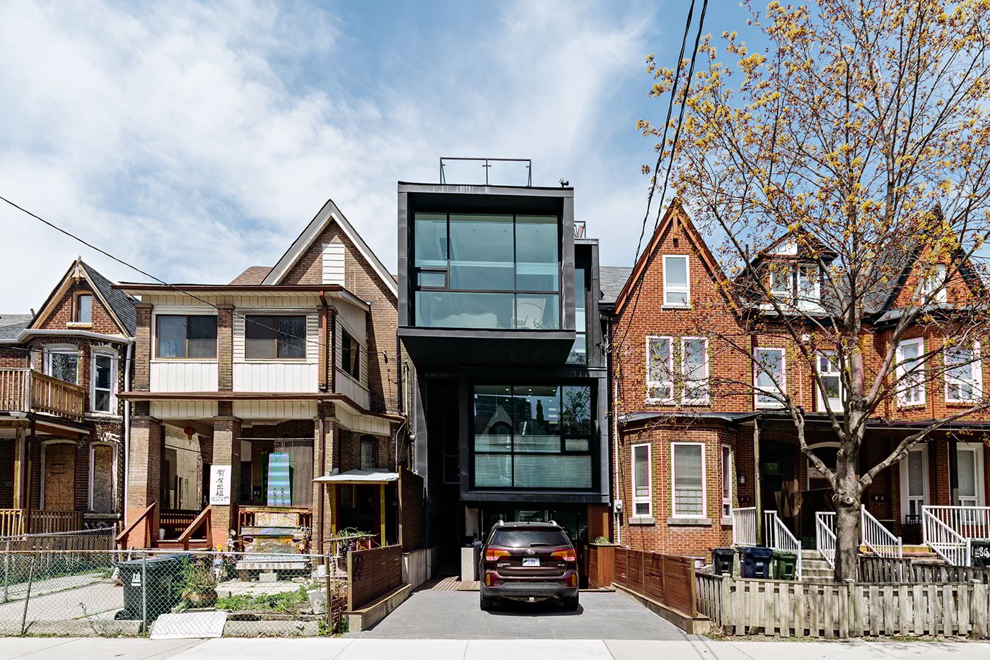 Street view Picture-Perfect Home by Firma Architecture