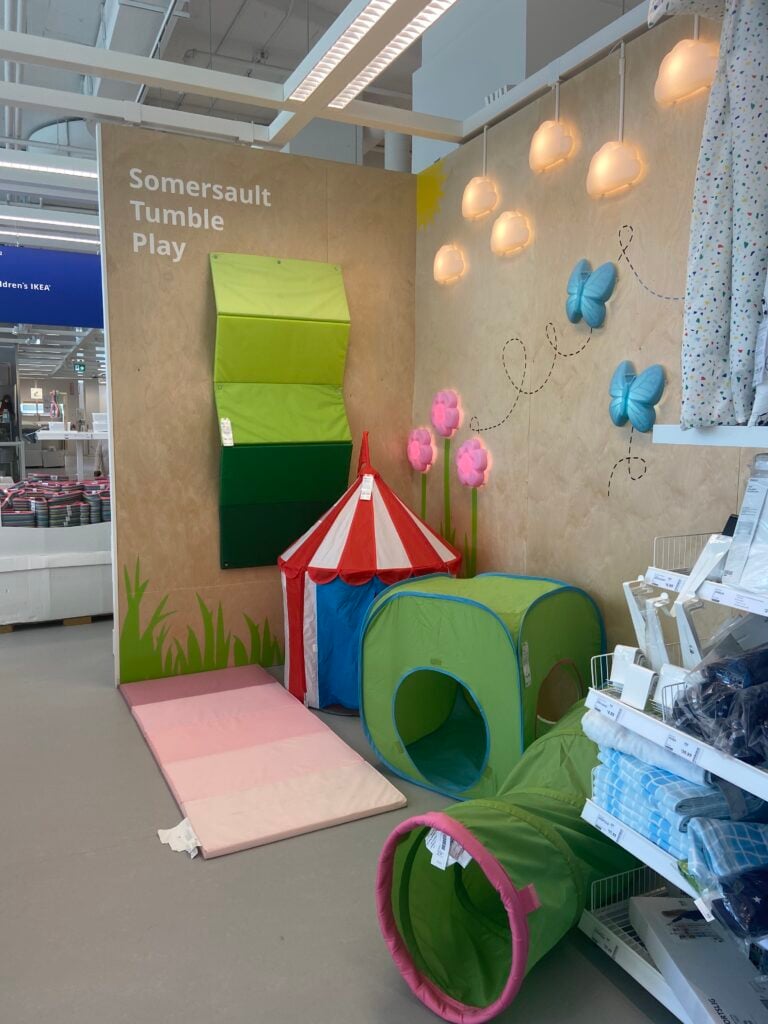 Kids Section with toys and accessories