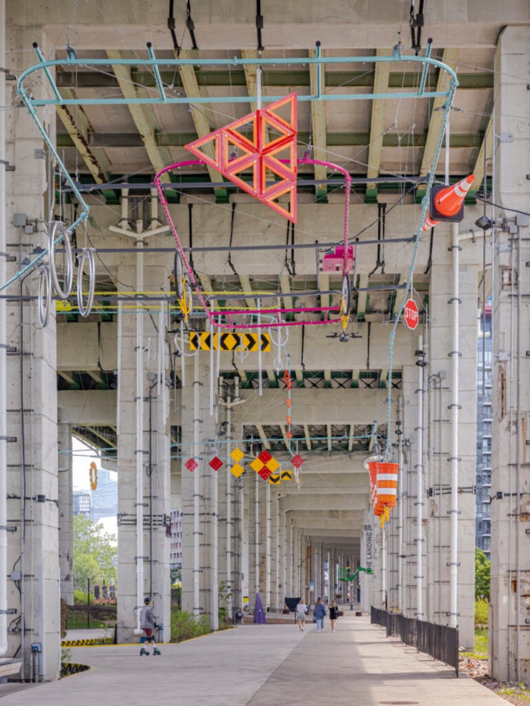 Mimi Lien, Parade public art installation at the Bentway. 