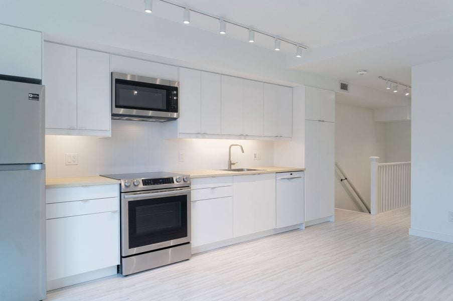 Eco-Flats - Kitchen in a rental unit