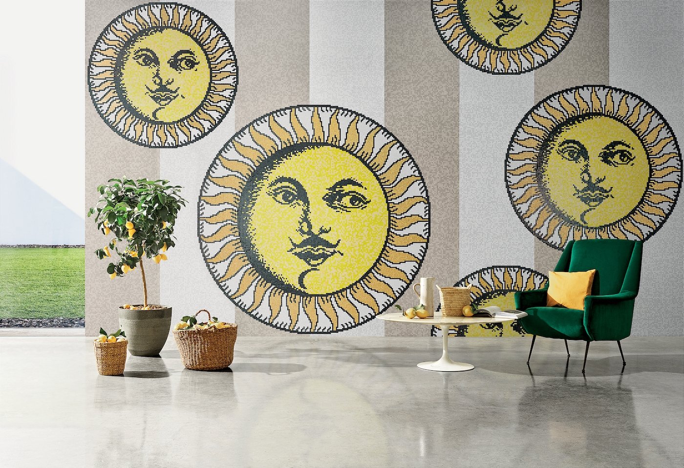 Bisazza Collezione Fornasetti
