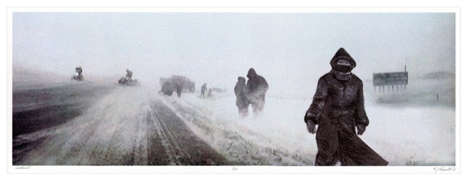 Toronto Art Fair - Whiteout by E.J. Howorth