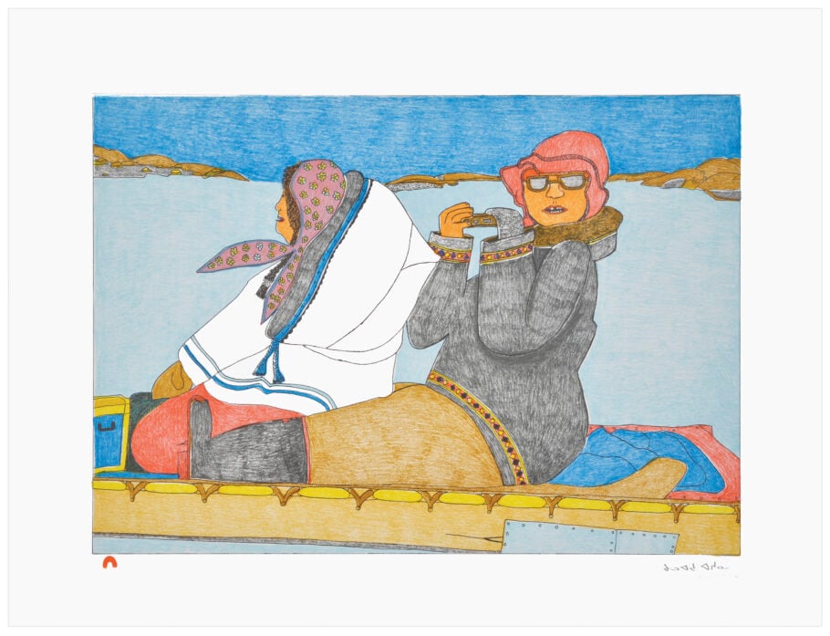 Indigenous Art Toronto, Canada, Designlines - Snapshot by Kudluajuk Ashoona