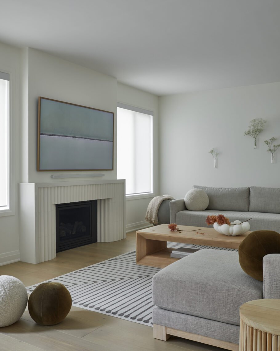 White living room, Studio Lii, Modern interior design