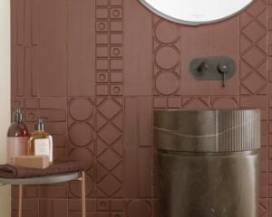 Geo tiles by Porcelanosa