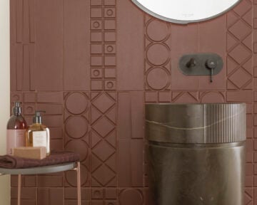 Geo tiles by Porcelanosa