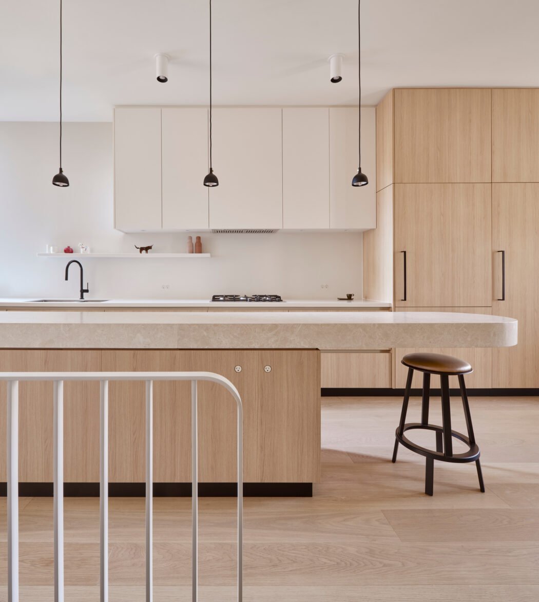 Contemporary A-Frame house - kitchen renovation