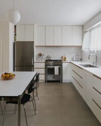 mid-century kitchen design, Upper Beaches Laneway