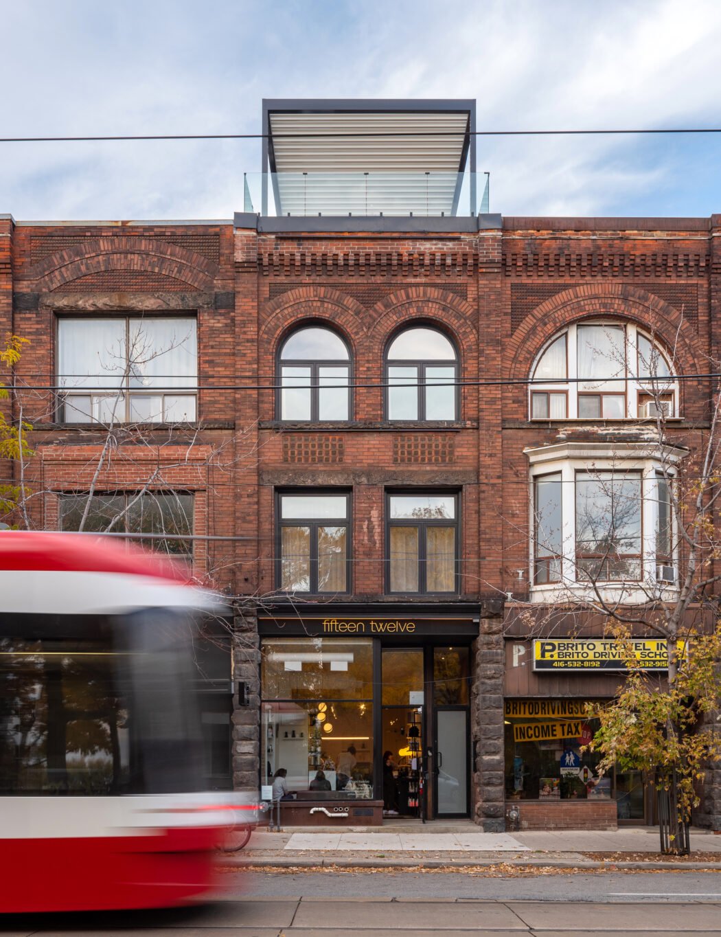 Dundas West mixed use buildings