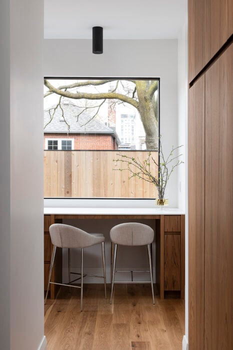 Croft Street houses in Toronto