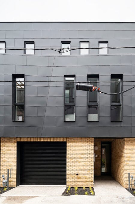 entrance of Croft Street home