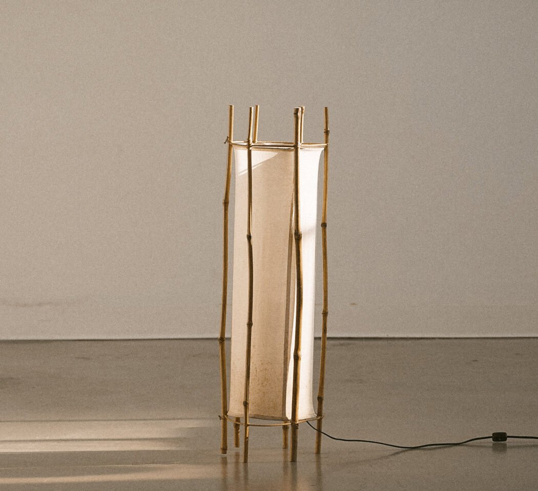 bamboo lamp Vintage furniture collection