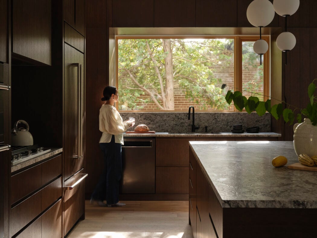 masculine kitchen palette - Crossroads House, Mississauga homes