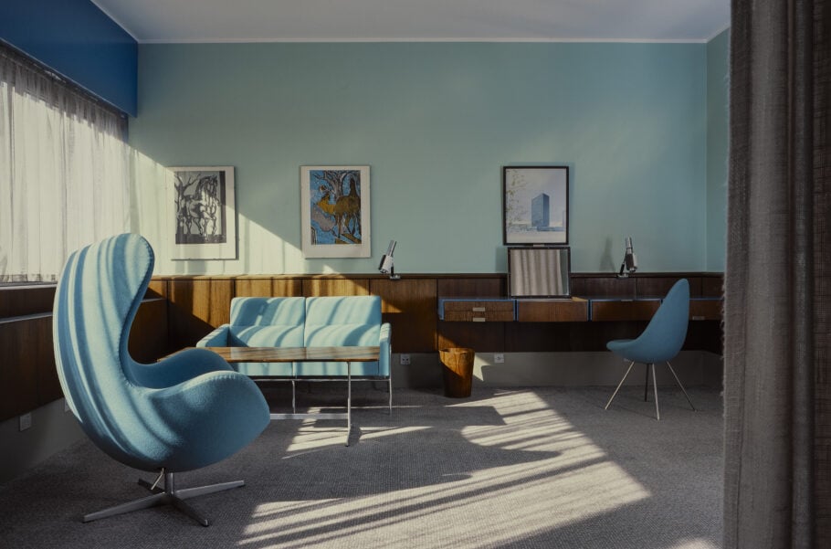mid-century modern interior design