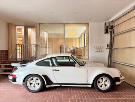 vintage car in retro home design - ben homes, Toronto