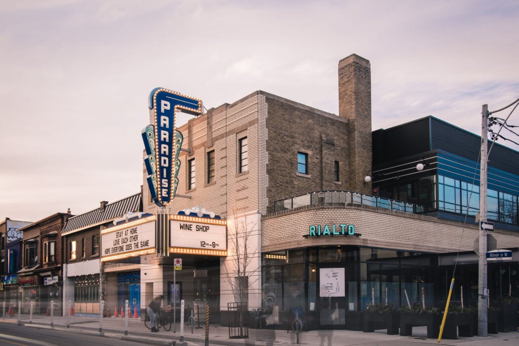 Paradise opening during the pandemic, Toronto ON Bloor Street West