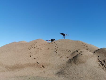 image of sand dunes - sun and shade exhibit