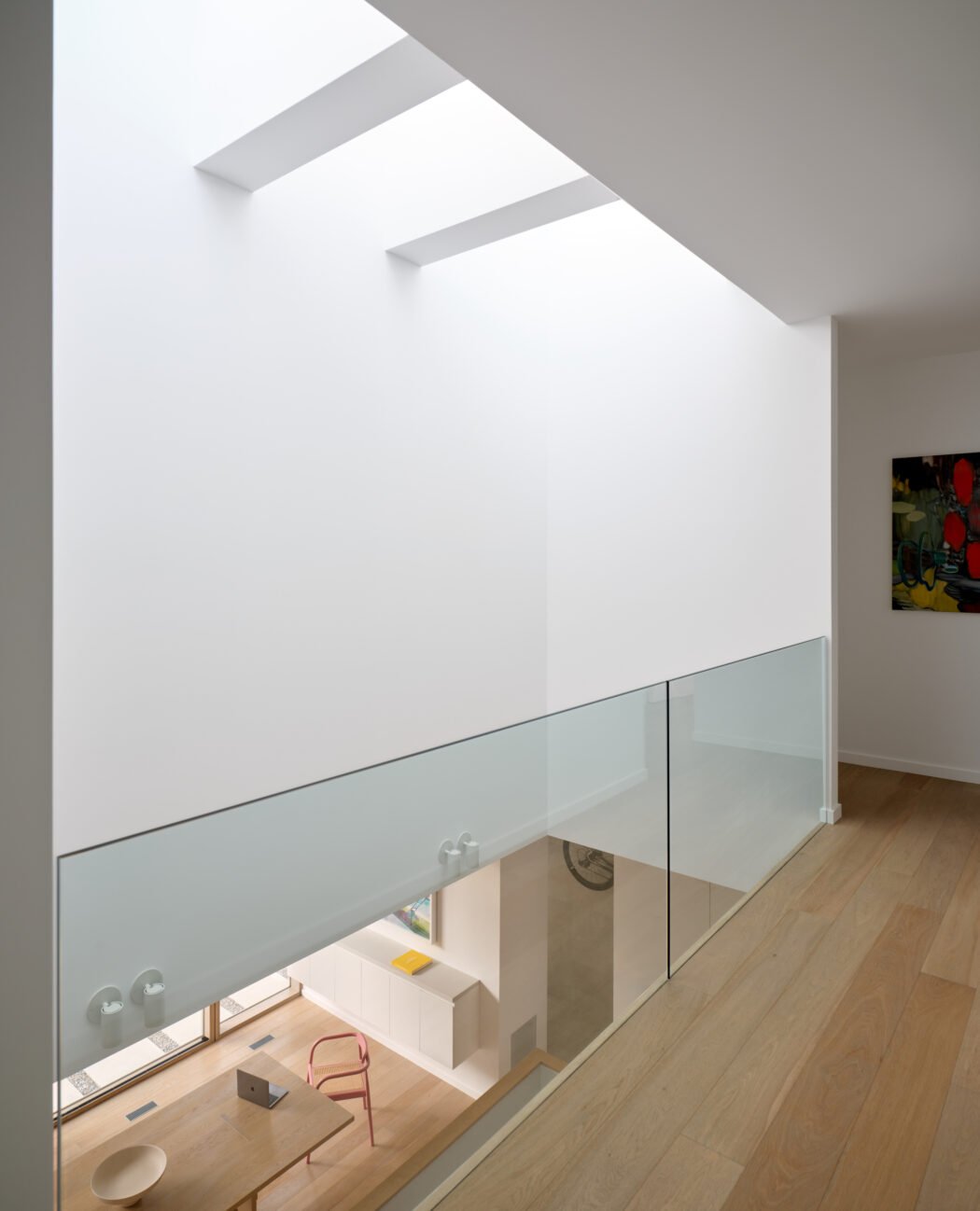 mezzanine in family home