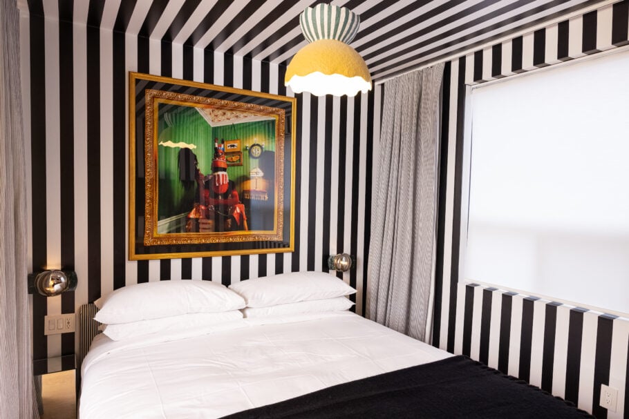 Black and White room at Ode Toronto