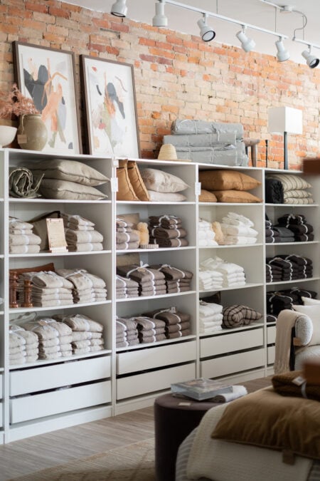 SOCCO linens display