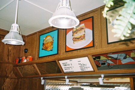 Linny's Luncheonette menu board