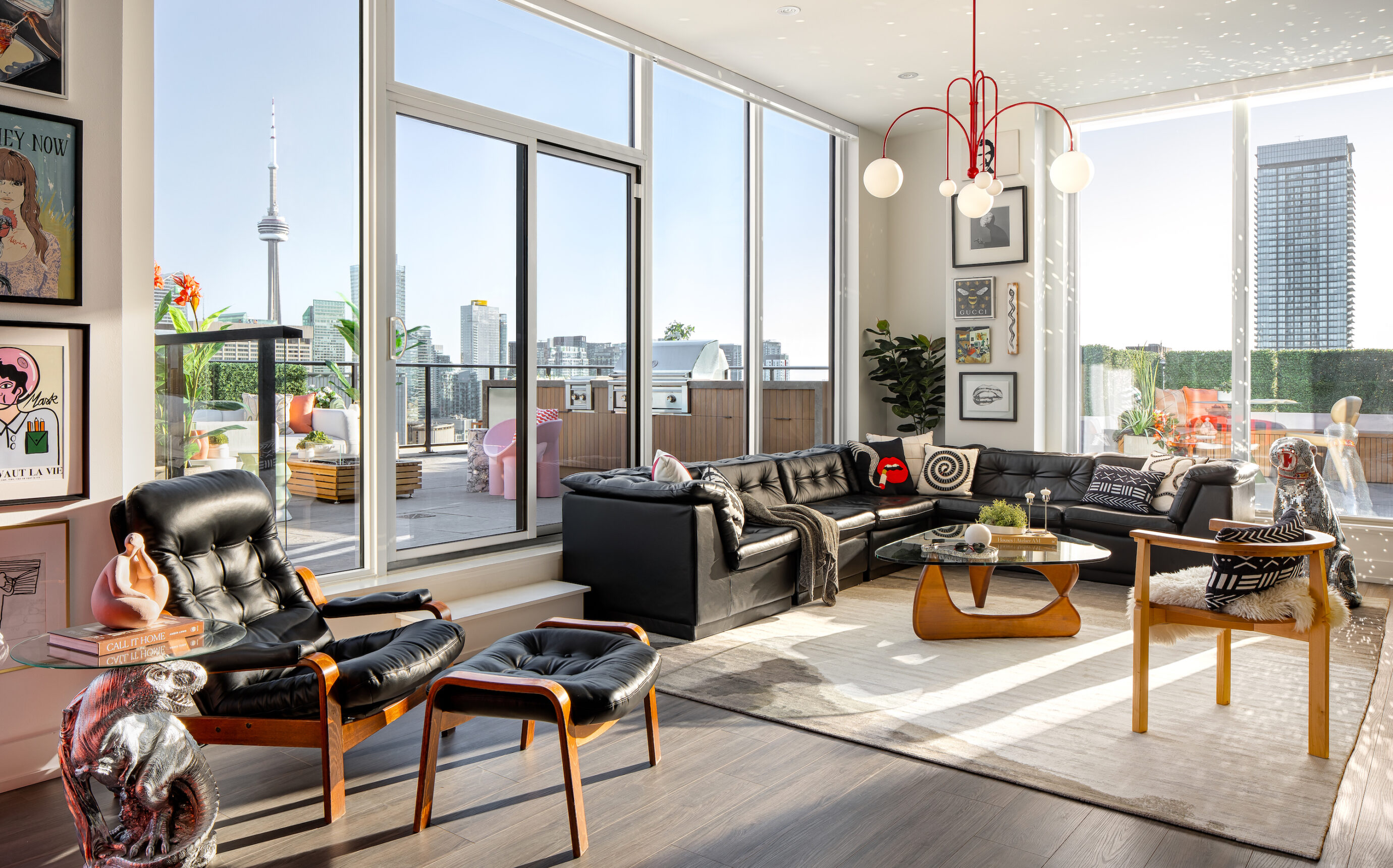 Curated visual reference: Visual Reference: Inside A Downtown Penthouse Designed For The High Life