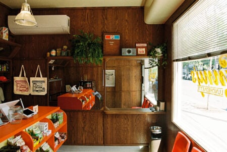Linny's Luncheonette interior Ossington