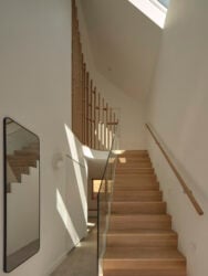 staircase in Toronto home