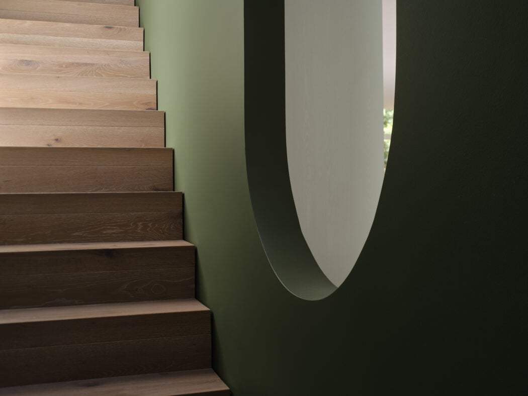 stairway ideas in hillside home