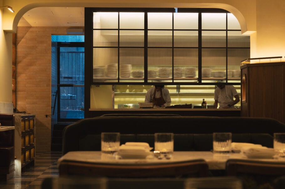 open-concept kitchen