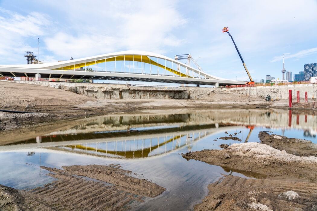 Port Lands bringe in Toronto