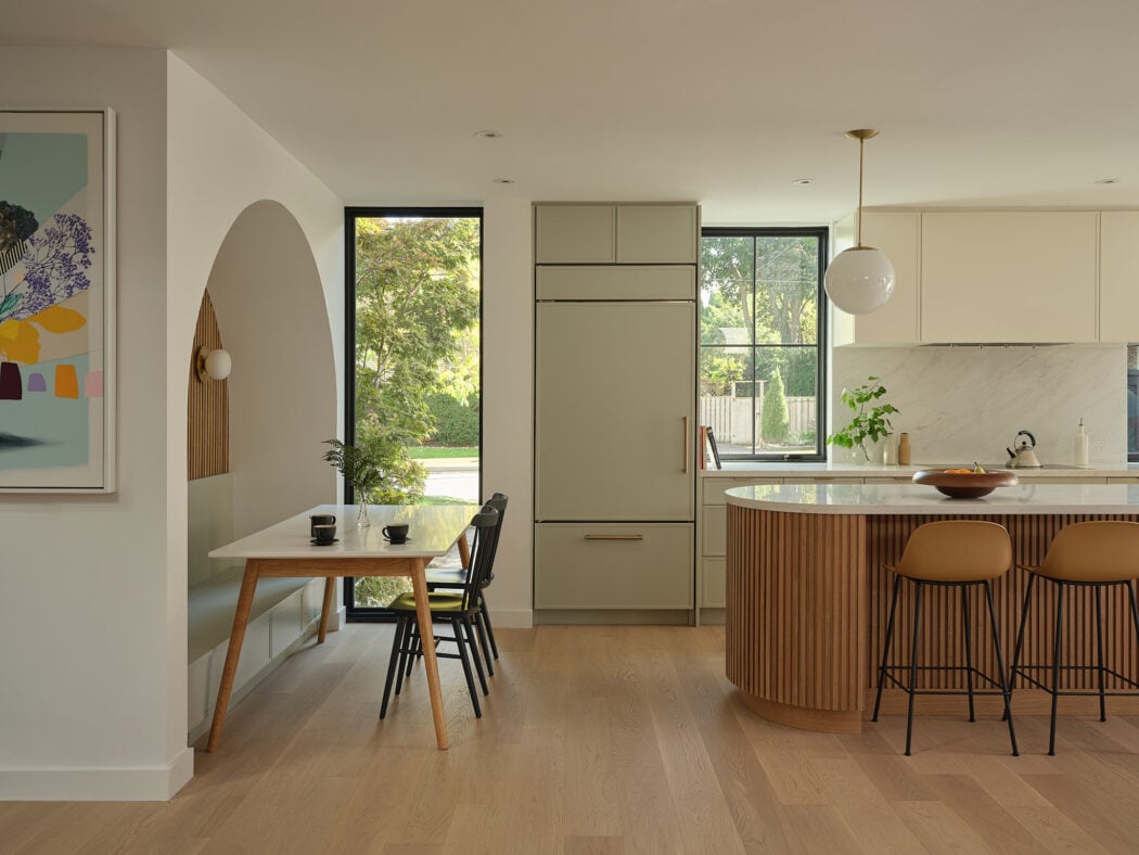 Leaside home kitchen