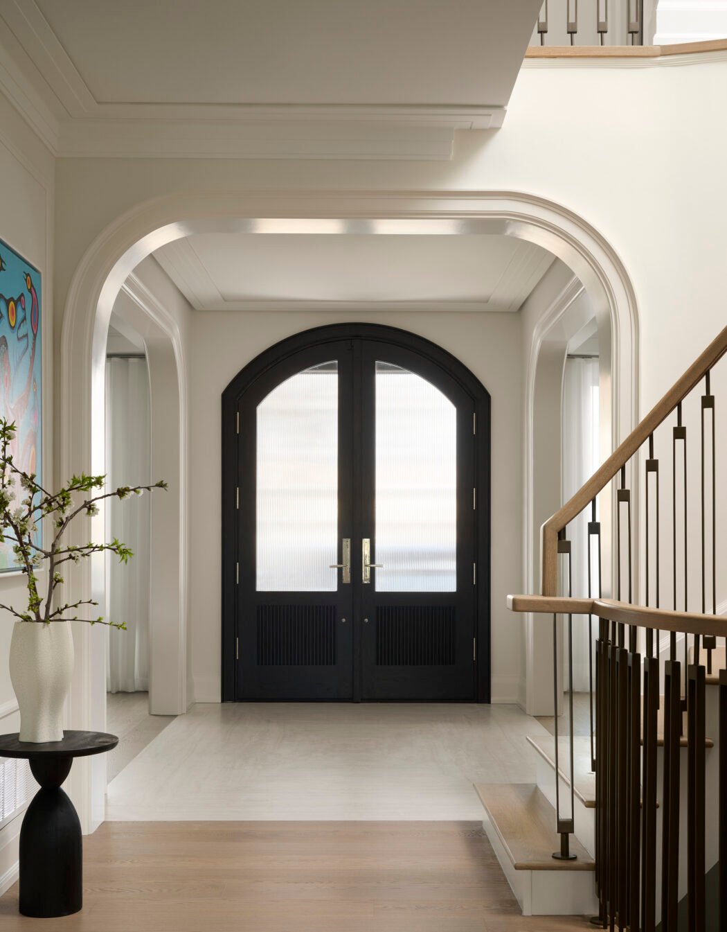 modern interior entryway